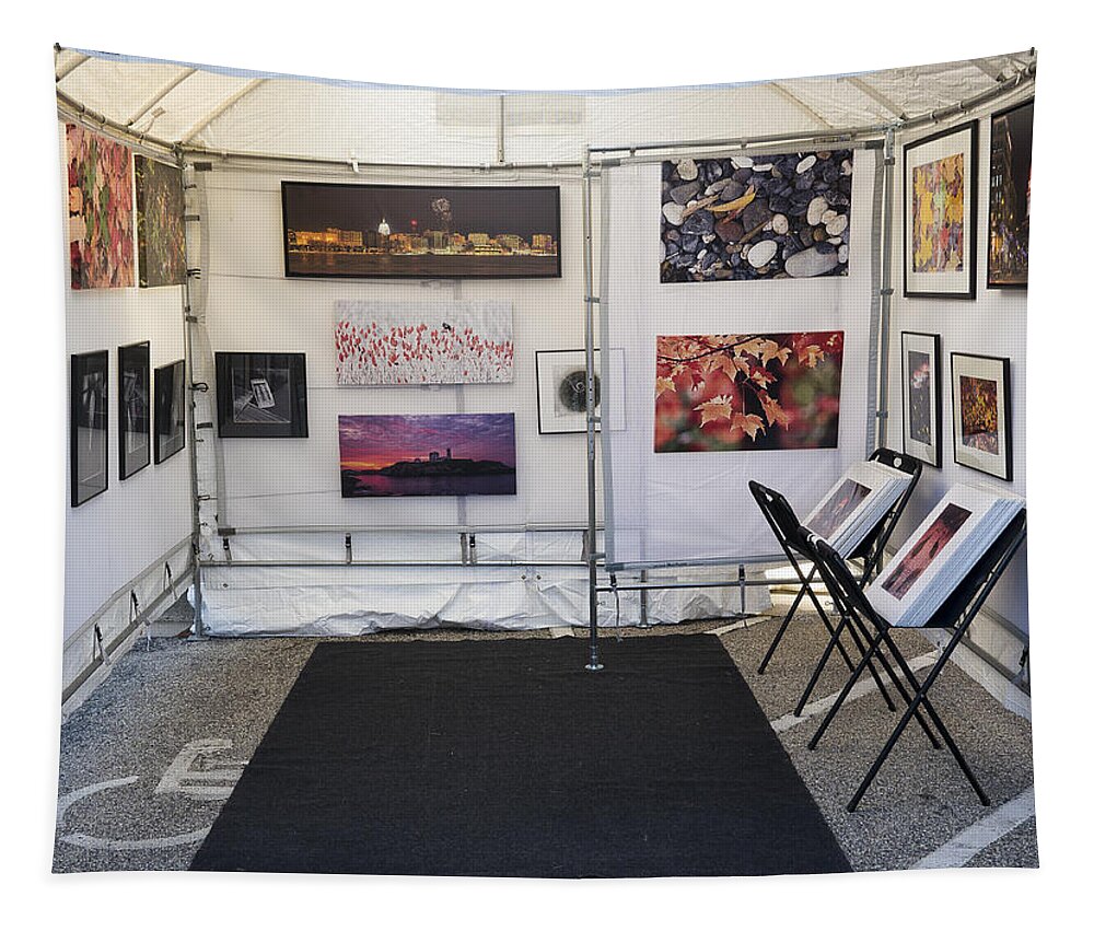Booth Tapestry featuring the photograph Booth by Steven Ralser