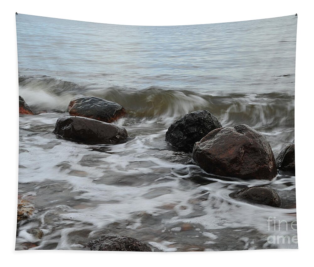 Boulders Tapestry featuring the photograph Boulders by Randi Grace Nilsberg