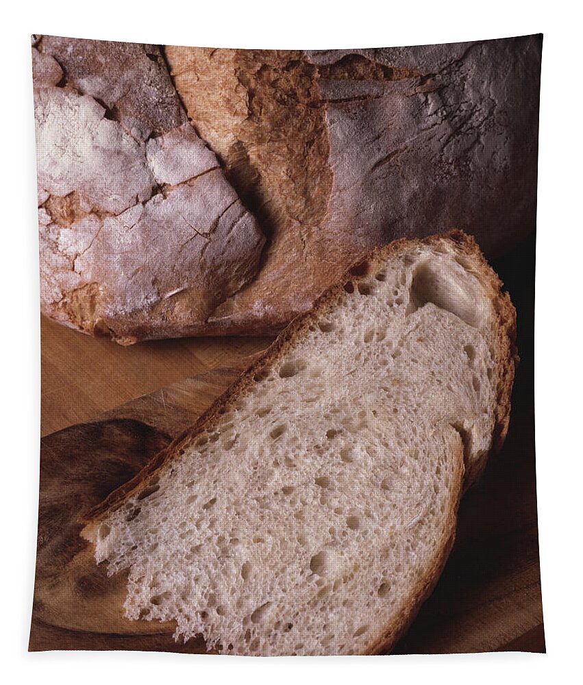 Photo Decor Tapestry featuring the photograph Bread by Steven Huszar