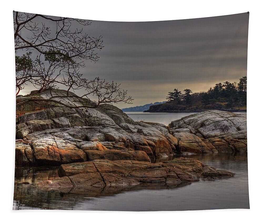 Landscape Tapestry featuring the photograph Tranquil Waters by Randy Hall