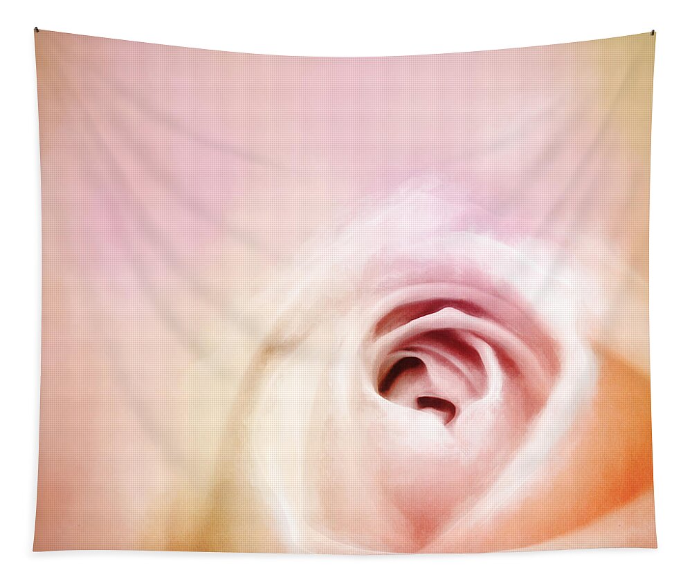 Pink Rose Tapestry featuring the photograph By Any Other Name by Scott Norris