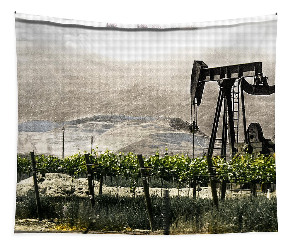 California Tapestry featuring the photograph California Views I by Susan Eileen Evans