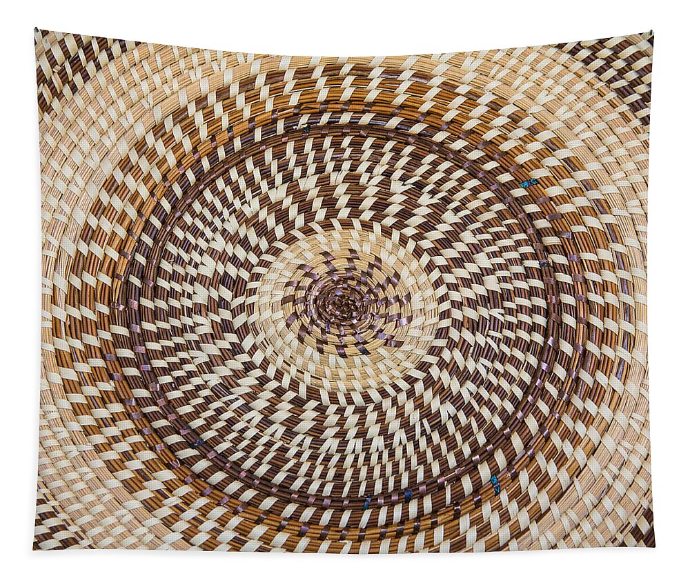Basket Tapestry featuring the photograph Carolina Sweetgrass by Patricia Schaefer