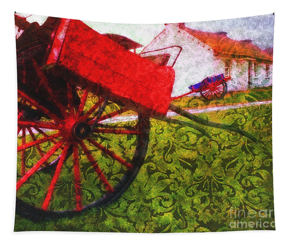 Irish Tapestry featuring the photograph Cead mile failte by Edmund Nagele FRPS