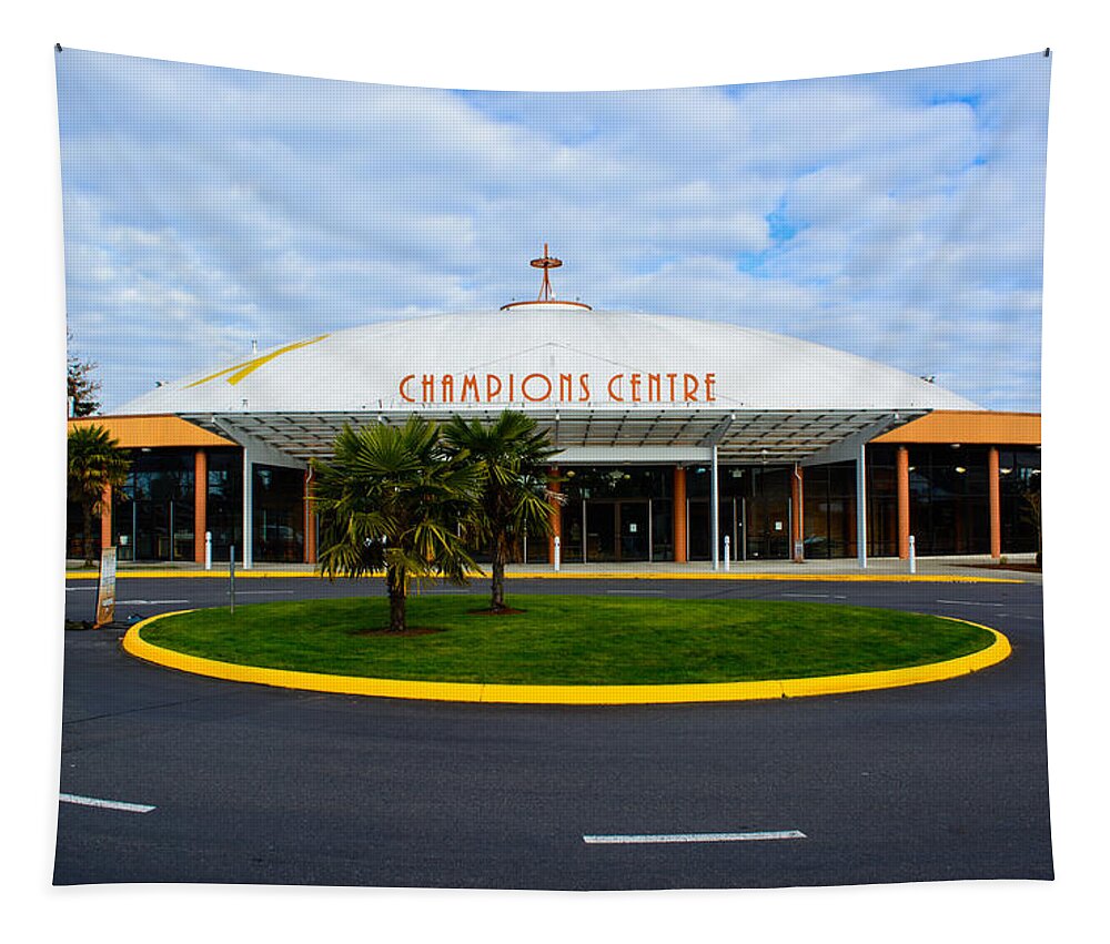 Champions Centre Church Tapestry featuring the photograph Champions Center by Tikvah's Hope