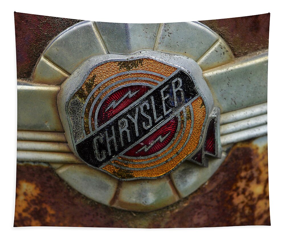 Car Tapestry featuring the photograph Chrysler by Jean Noren