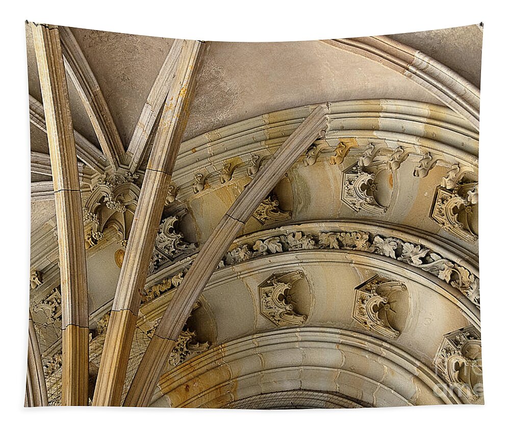 Photography Tapestry featuring the photograph Church Arch by Ivy Ho