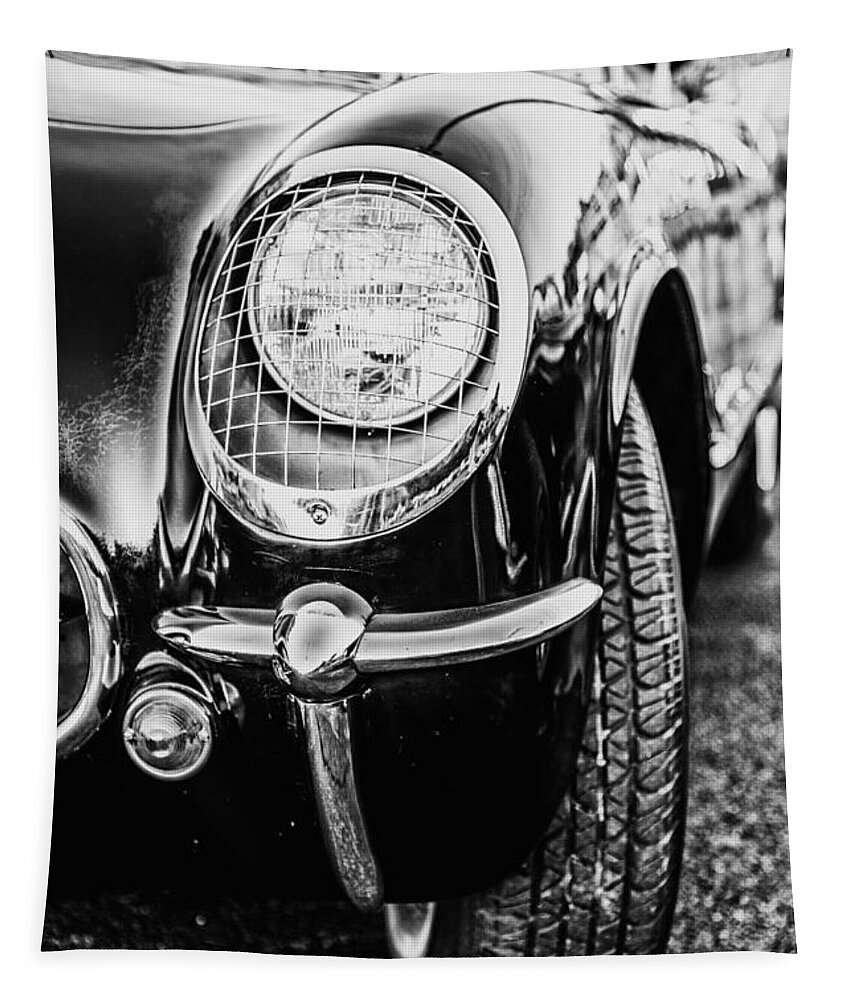 Classy Car Tapestry featuring the photograph Classy Convertible by Karol Livote