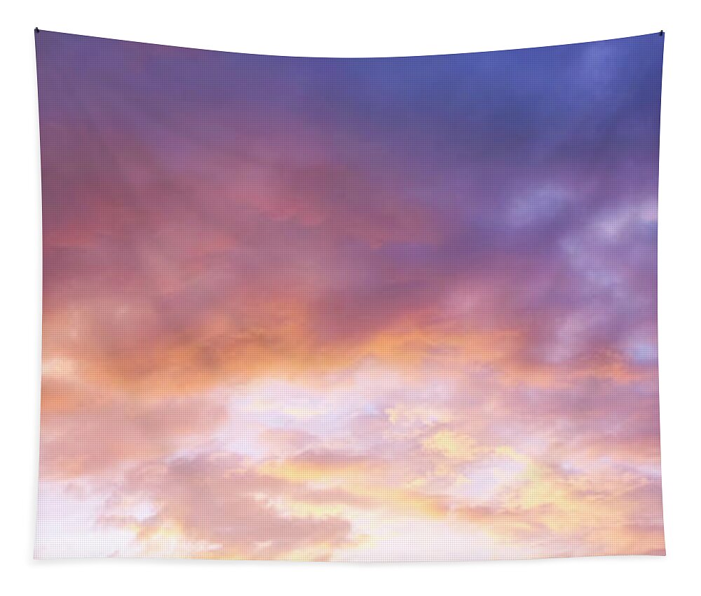 Clouds Tapestry featuring the photograph Cloud Panorama 8 by Dawn Eshelman