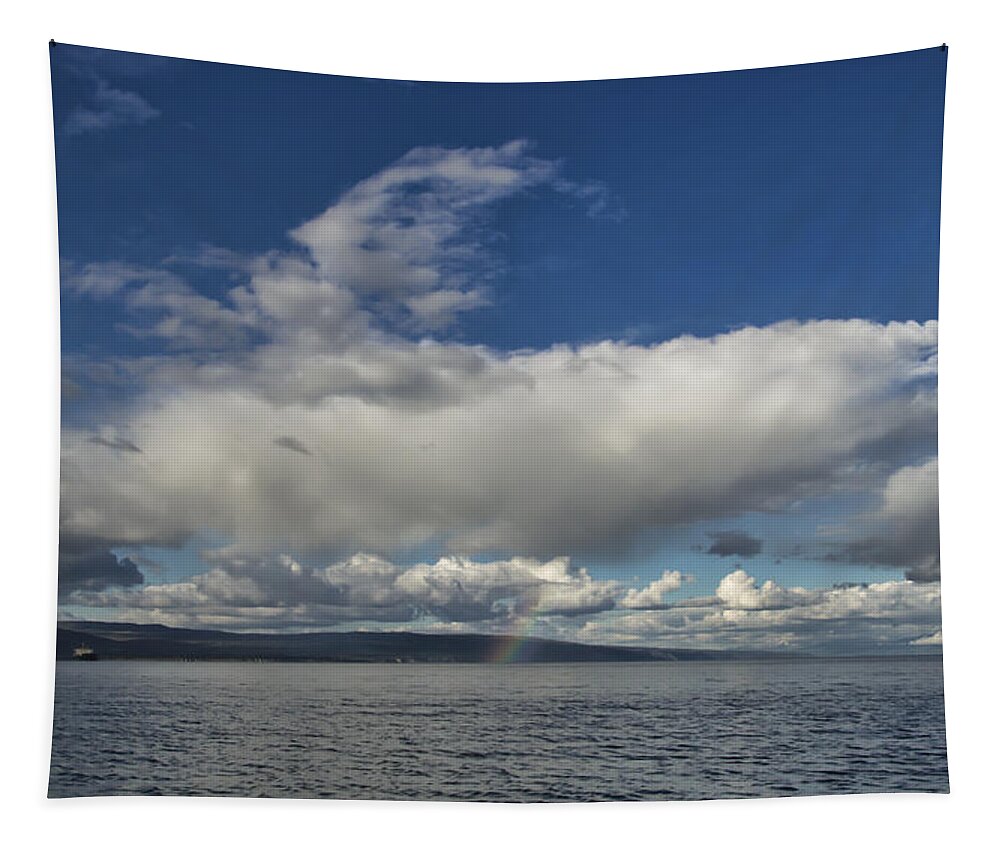 Alaska Tapestry featuring the photograph Clouds and Rainbows by Michele Cornelius