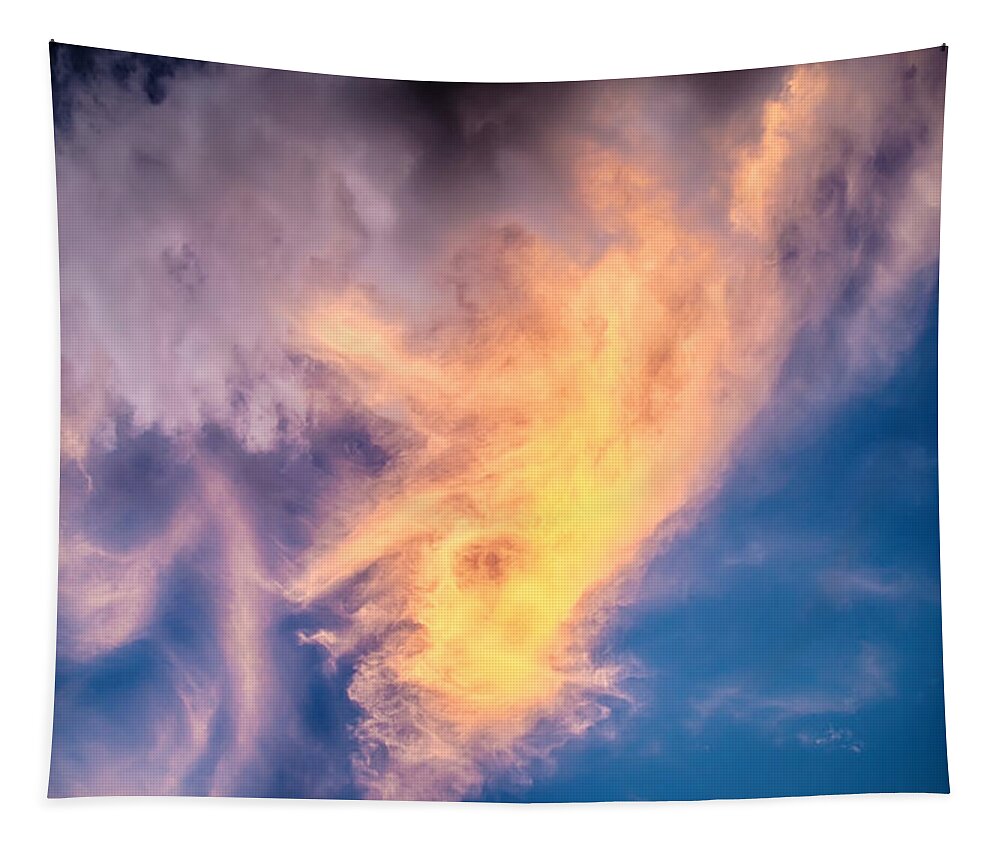 Sky Tapestry featuring the photograph Cloudscape Number 8055 by James BO Insogna
