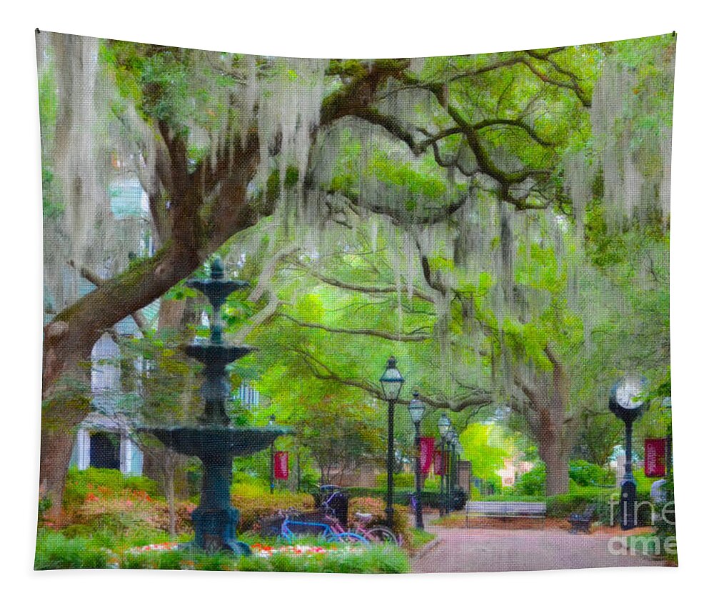 College Of Charleston Tapestry featuring the photograph College of Charleston by Dale Powell