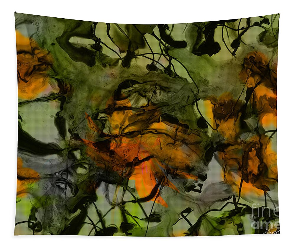 Texture Tapestry featuring the photograph Color Abstraction XVII by David Gordon