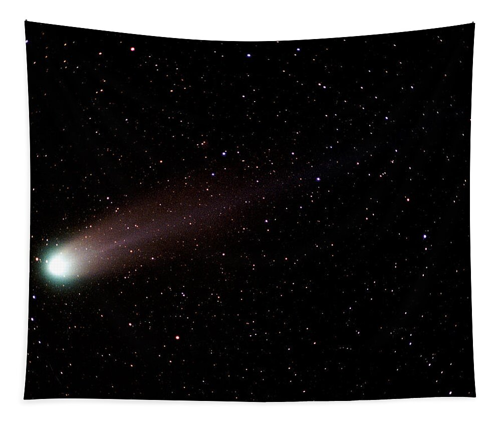 Hyakutake Tapestry featuring the photograph Comet Hyakutake by Christopher McKenzie