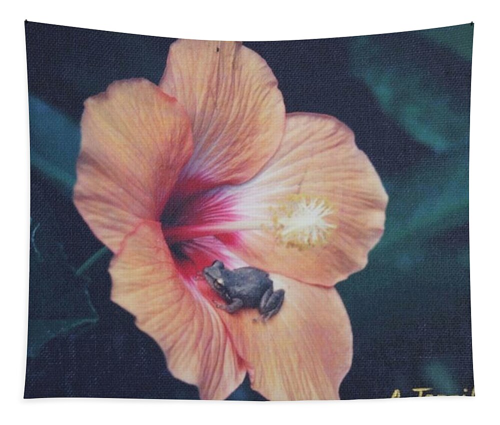 Flowers Tapestry featuring the photograph Coqui by Alice Terrill
