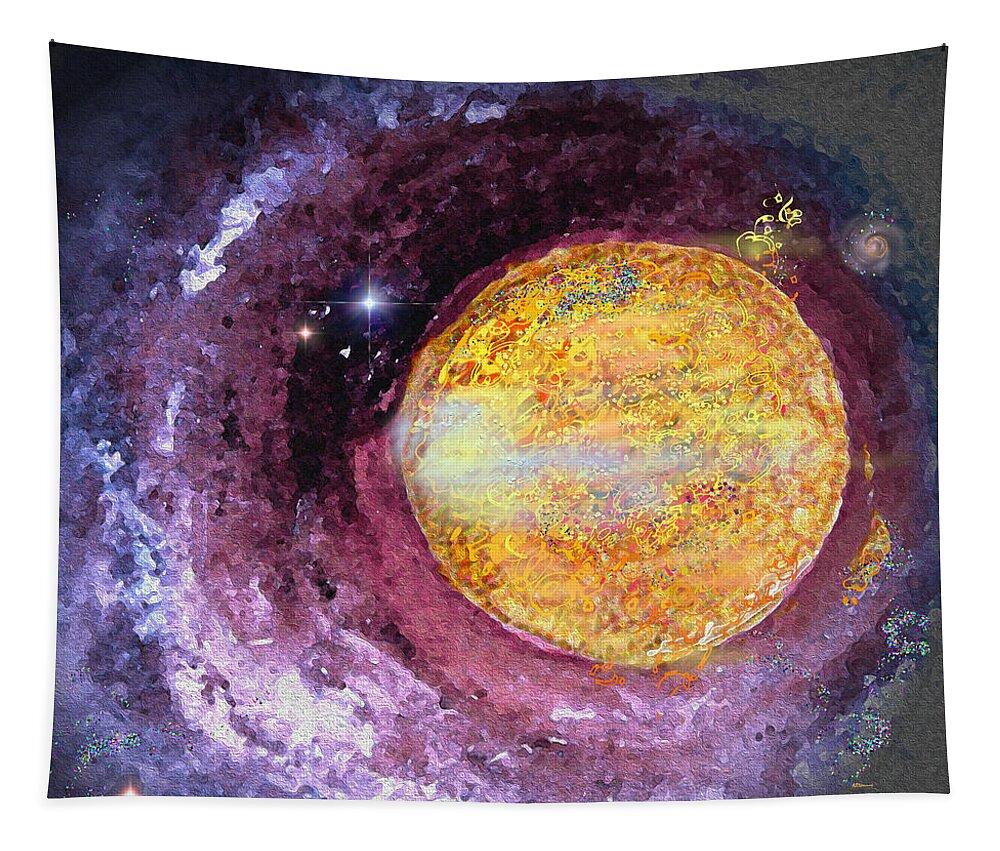 Cosmic Tapestry featuring the photograph Cosmic by Kathy Bassett