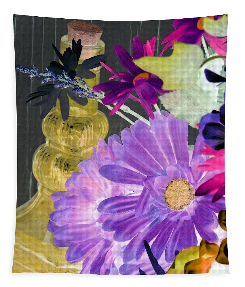 Flower Tapestry featuring the photograph Country Charm - PhotoPower 386 by Pamela Critchlow