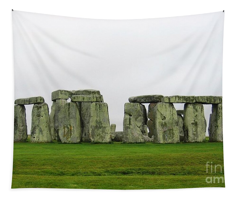 Stonehenge Tapestry featuring the photograph Curvature by Denise Railey