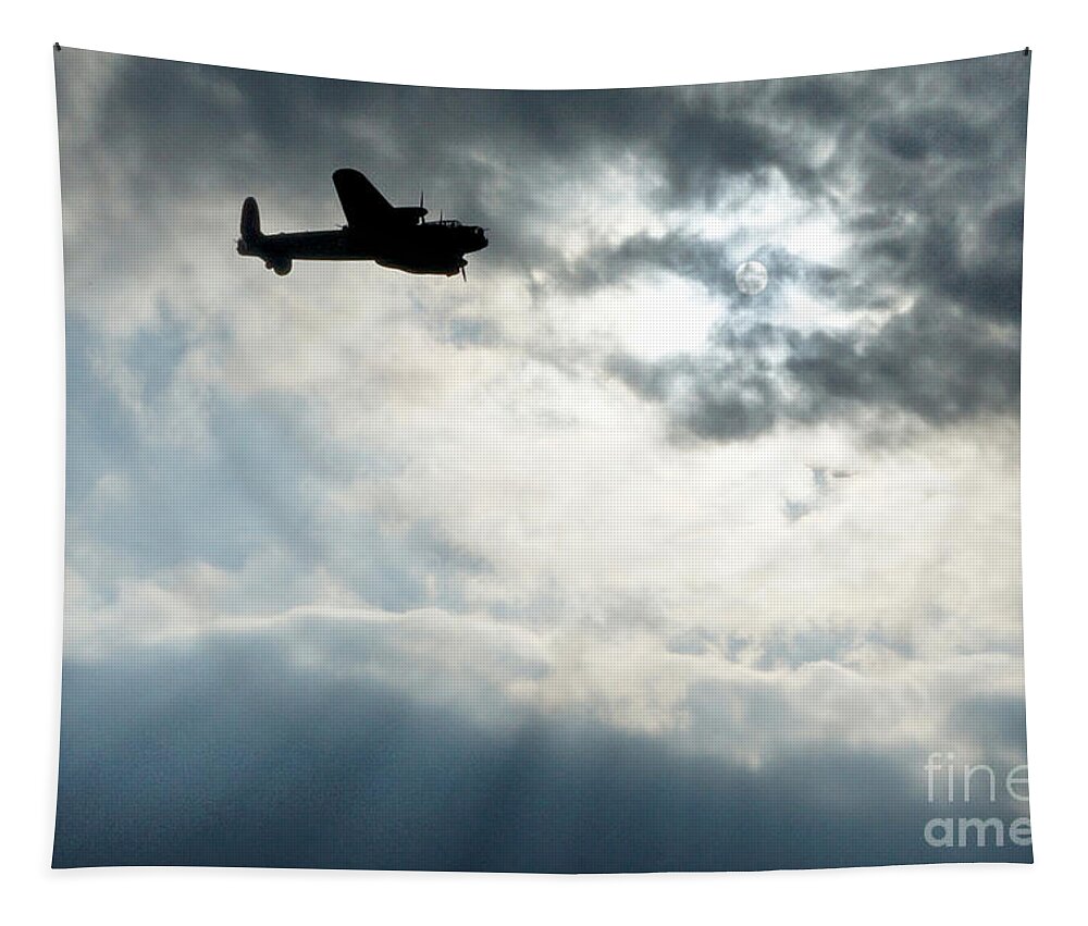 Lancaster Tapestry featuring the photograph Dam Buster by David Birchall