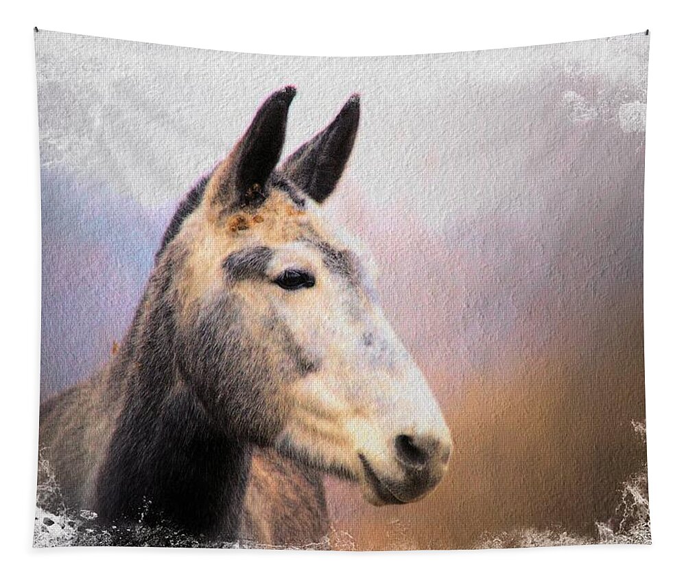 Equine Tapestry featuring the photograph Dappled Mare by Bonfire Photography