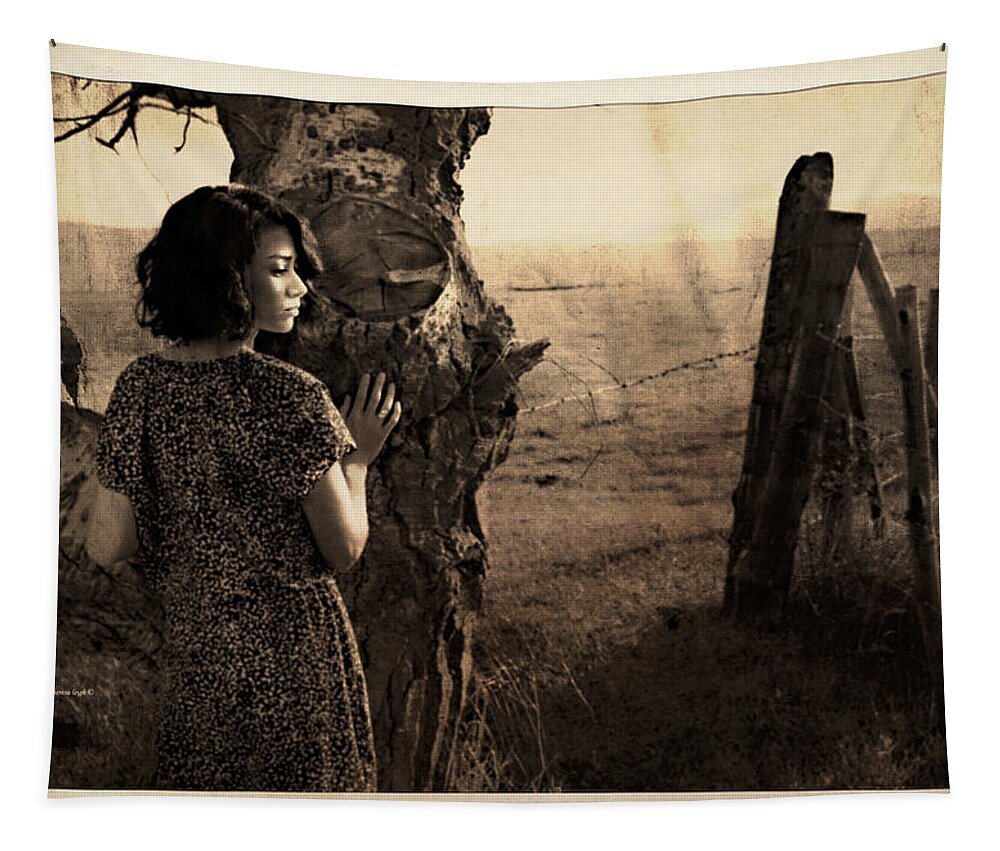Retro Tapestry featuring the photograph Dear Norma by Theresa Tahara