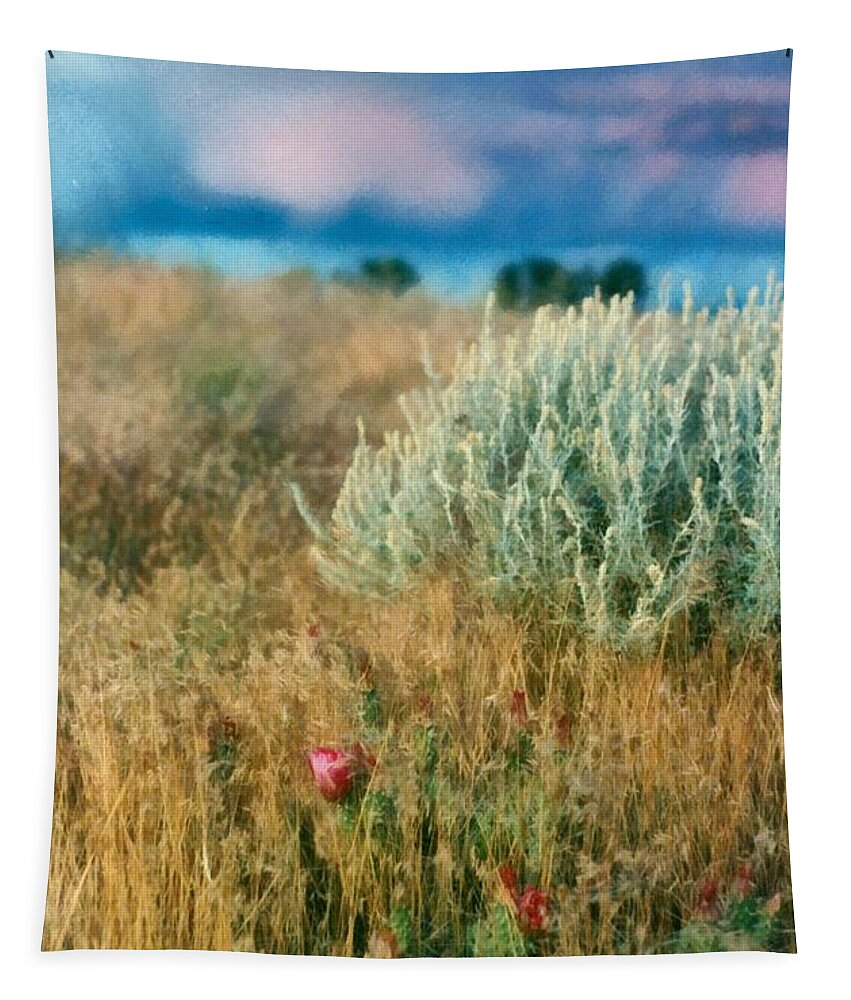 Desert Tapestry featuring the photograph Desert Flowers by Michelle Calkins