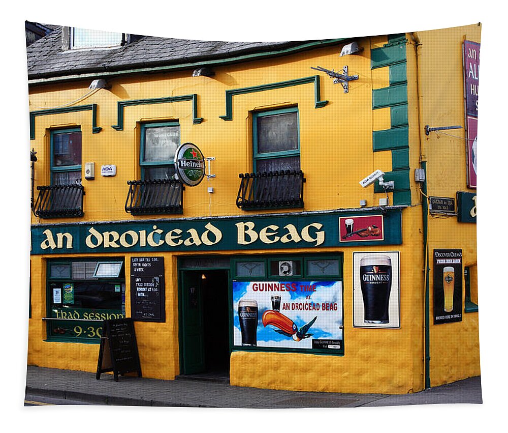 Bar Tapestry featuring the photograph Dingle County Kerry Ireland by Aidan Moran