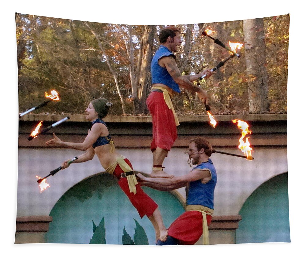 Fine Art Tapestry featuring the photograph Don't Try This at Home by Rodney Lee Williams
