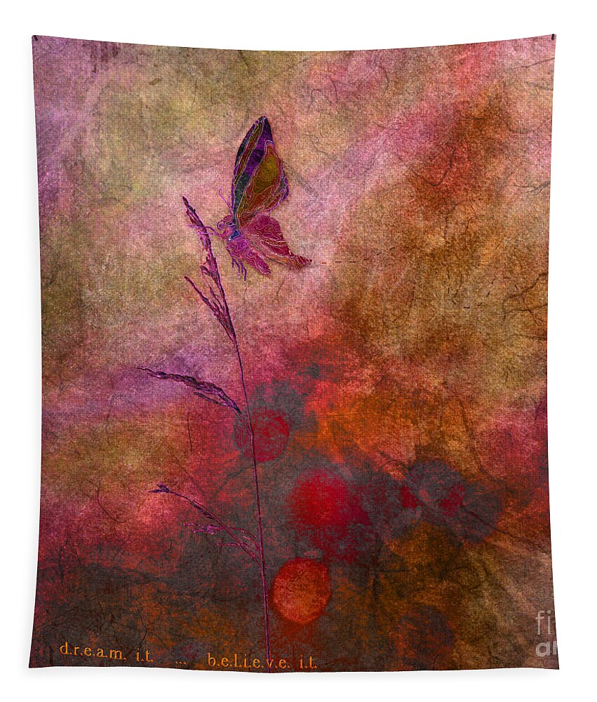 Art Prints Tapestry featuring the photograph Dream It... Believe It - Art by Aimelle Ml