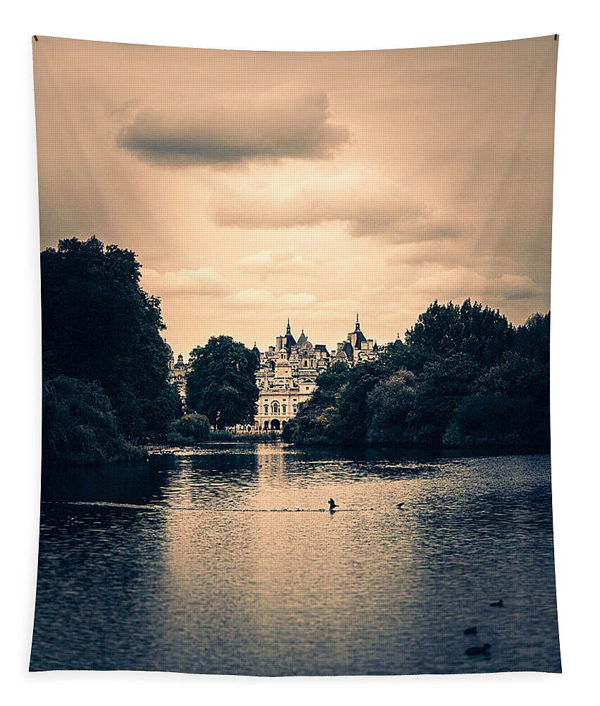 Birds Tapestry featuring the photograph Dreamy Palace by Lenny Carter