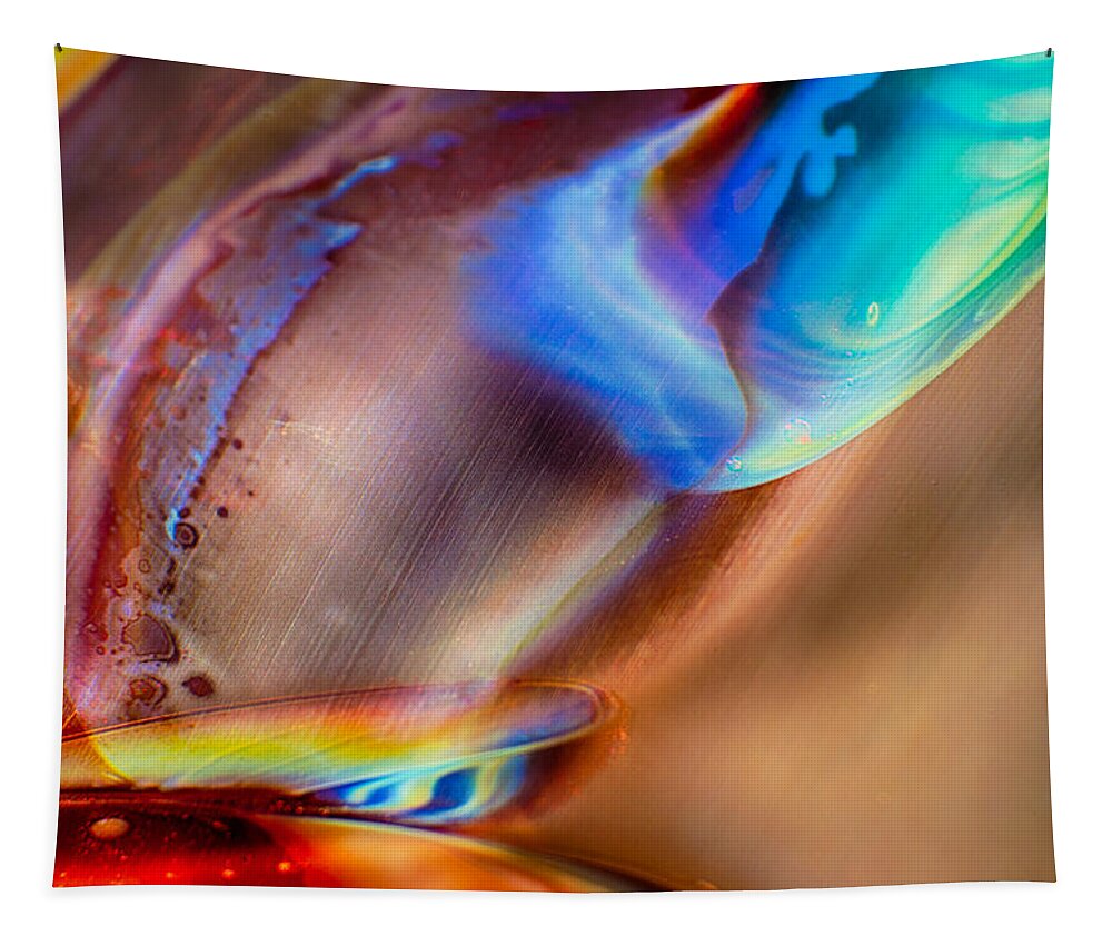 Edge Of The Universe Abstract Tapestry featuring the photograph Edge of the Universe by Omaste Witkowski