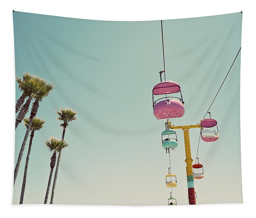 Endless Summer Tapestry featuring the photograph Endless Summer - Santa Cruz, California by Melanie Alexandra Price