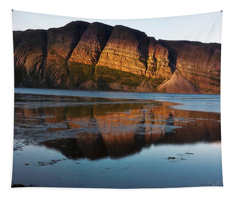 Heiko Tapestry featuring the photograph Fabulous Fjord Landscape of Norway by Heiko Koehrer-Wagner