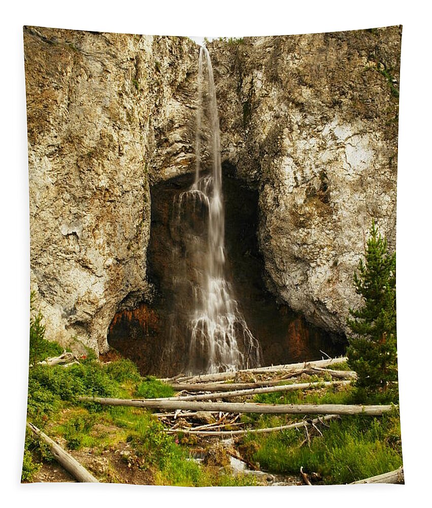 Water Tapestry featuring the photograph Fairy Falls by Jeff Swan
