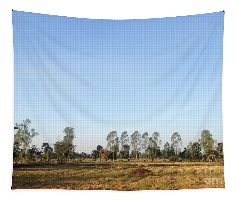 Photograph Tapestry featuring the photograph Farm view by Ivy Ho
