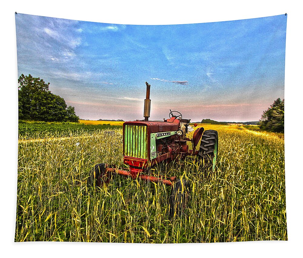 Farmall Tapestry featuring the photograph Farmall Tractor I by Robert Seifert