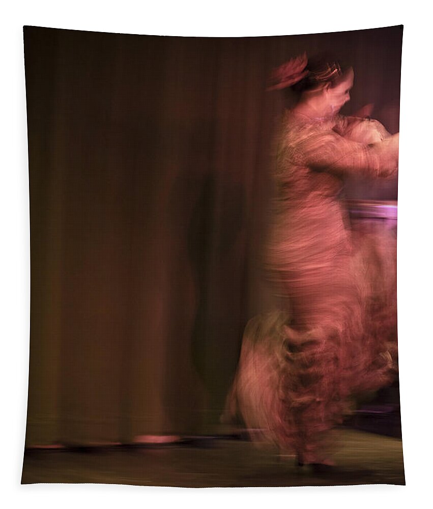 Andalusia Tapestry featuring the photograph Flamenco Series 8 by Catherine Sobredo