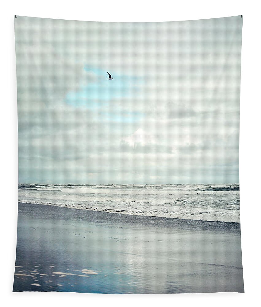 Ocean Tapestry featuring the photograph Flight by Sylvia Cook