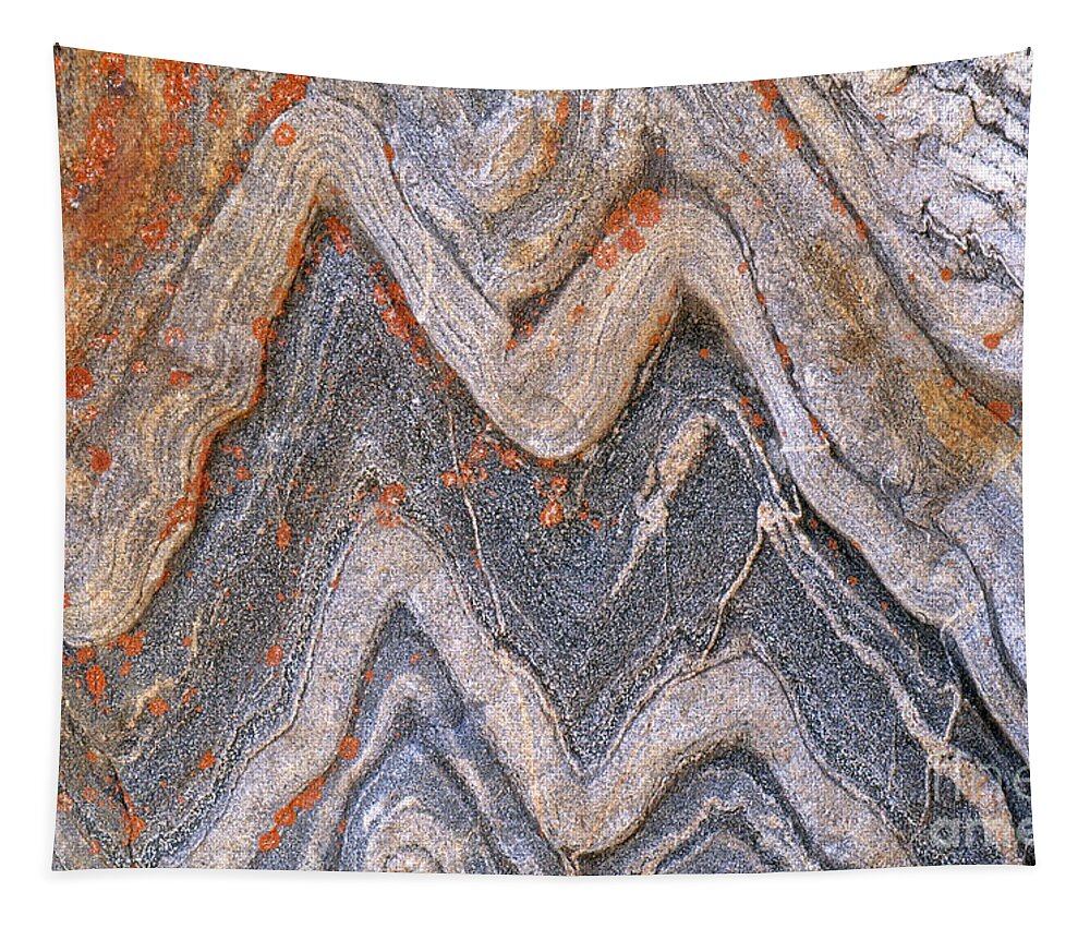 Granite Tapestry featuring the photograph Folded Granite by Art Wolfe