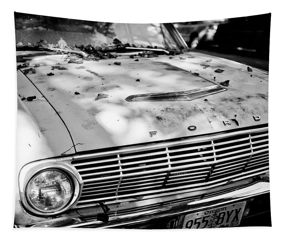 Car Tapestry featuring the photograph Ford by Niels Nielsen