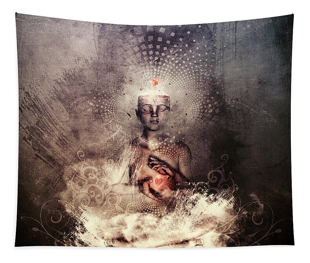 Spiritual Tapestry featuring the digital art Forever Can Be by Cameron Gray