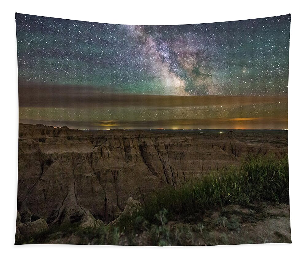 Galactic Tapestry featuring the photograph Galactic Pinnacles by Aaron J Groen
