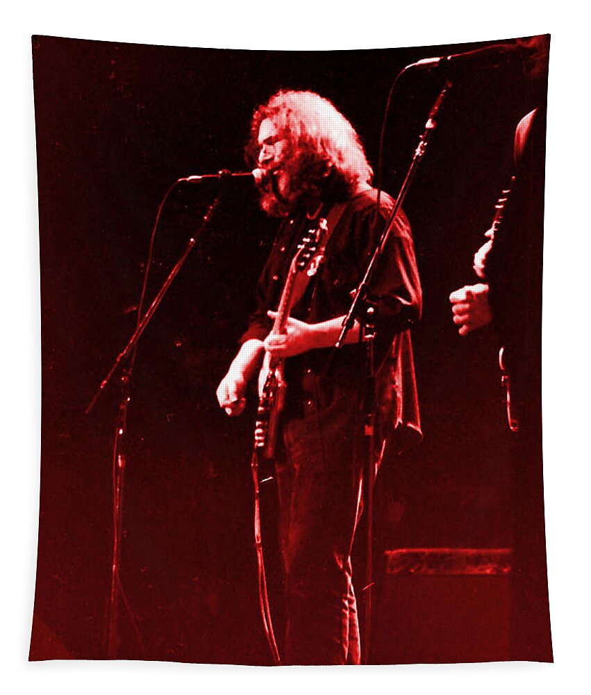 Garcia Tapestry featuring the photograph Concert - Grateful Dead #33 by Susan Carella