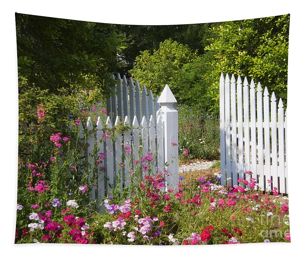Garden Gate Tapestry featuring the photograph Garden Gate by Jill Lang