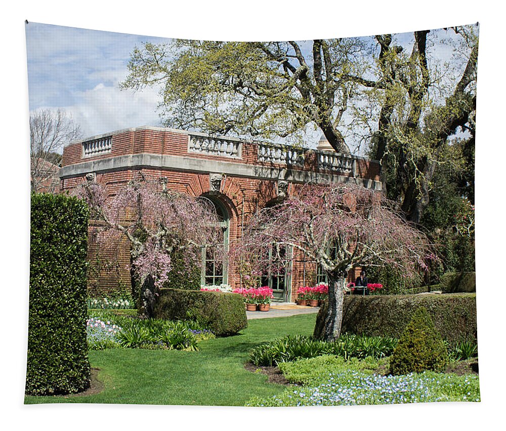 Filoli Tapestry featuring the photograph Garden Glory by Weir Here And There