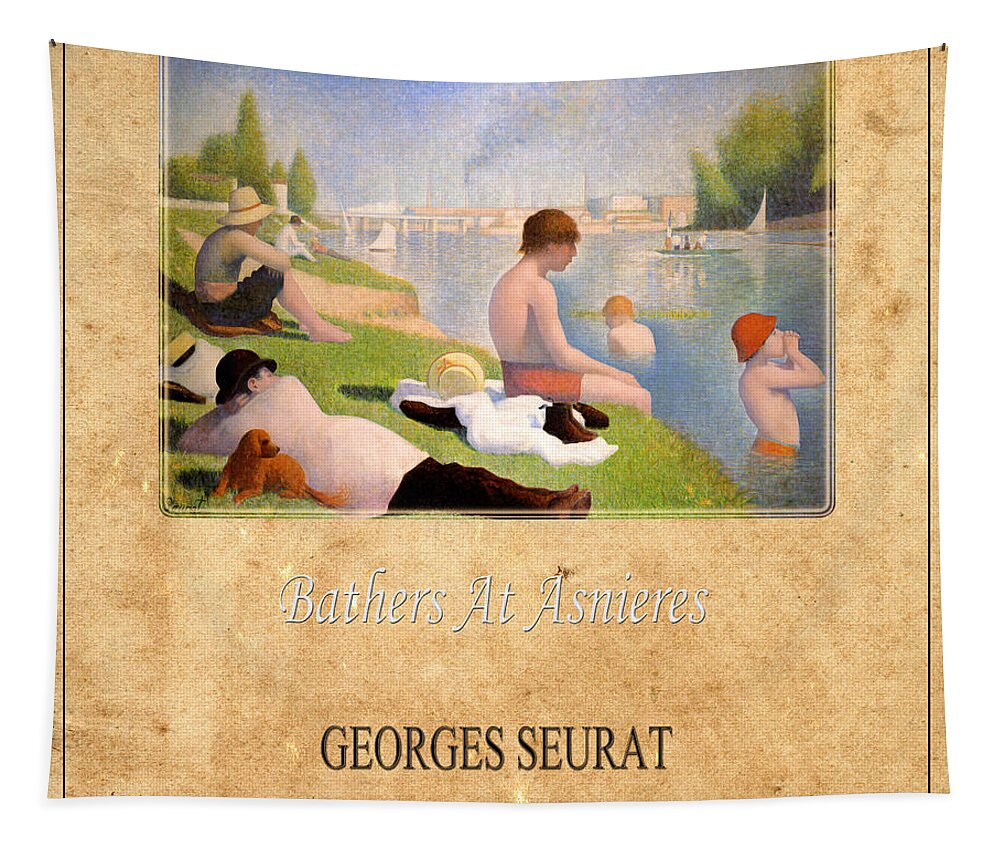 Seurat Tapestry featuring the photograph Georges Seurat 1 by Andrew Fare
