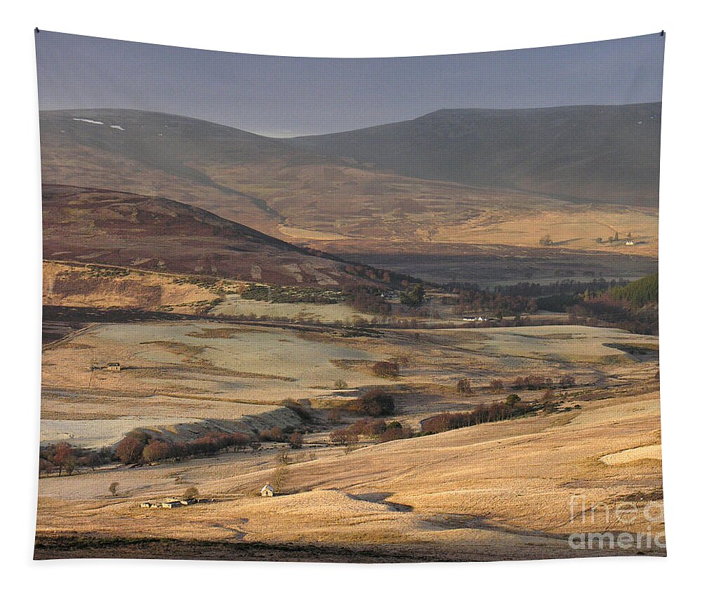 Glen Tapestry featuring the photograph Glen Brown - Cairngorm Mountains - Scotland by Phil Banks