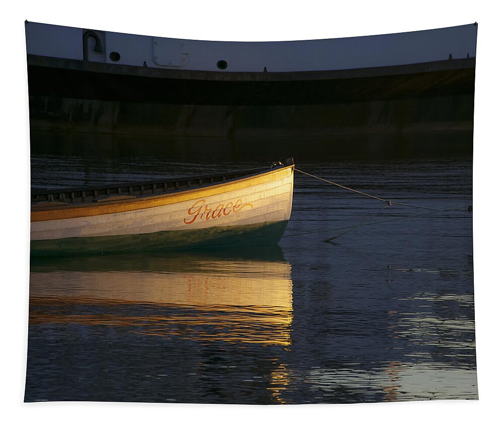 Dawn Tapestry featuring the photograph Grace at First Light by Stoney Stone