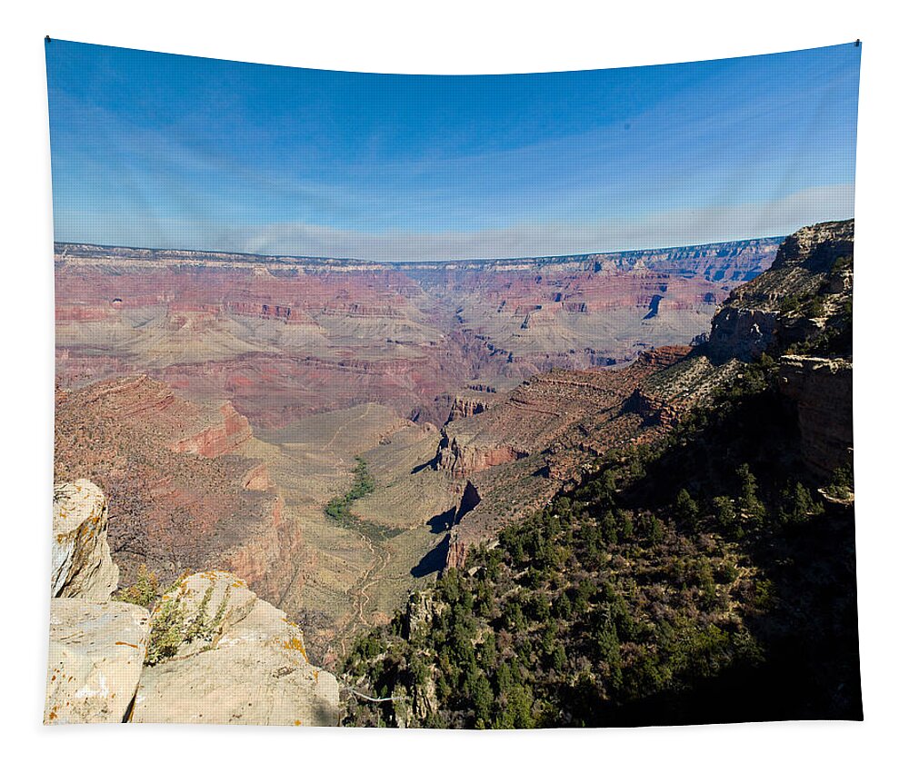 Grand Tapestry featuring the photograph Grand Canyon 5 by Douglas Barnett