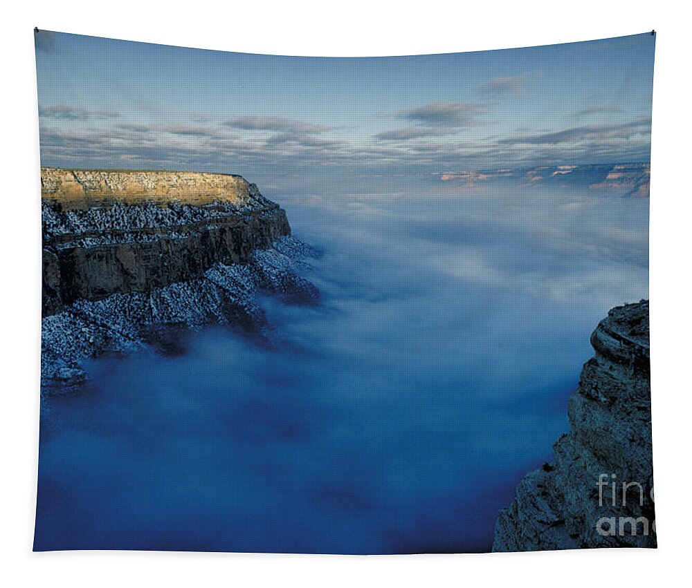Clouds Tapestry featuring the photograph Grand Canyon National Park by George Ranalli